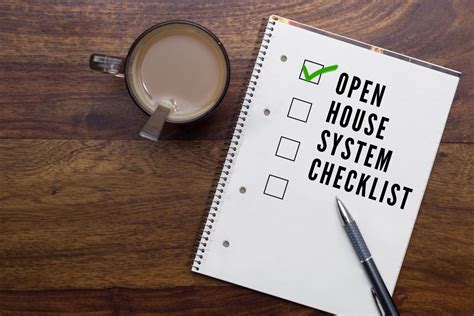 Open House Checklist System - Real Estate Coaching - Icenhower Coaching