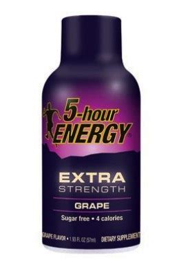 CAFFEINE!: Review for 5 Hour Energy Extra Strength--Grape