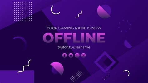 Free Memphis Offline Gaming Twitch Background template