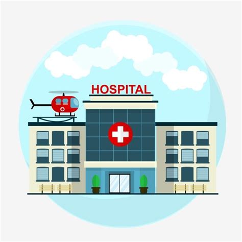 Health Medical Hospital Vector PNG Images, Hospital Medical Design Png Element, Hospital ...