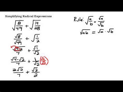 How To Simplify Radical Equations With Fractions - Tessshebaylo