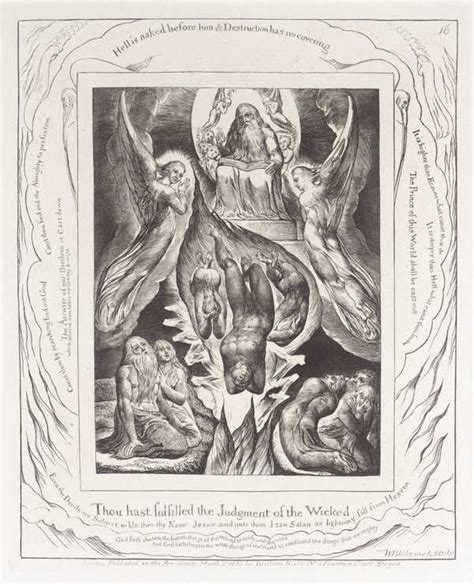 ‘The Fall of Satan‘, William Blake, 1825, reprinted 1874 | Tate