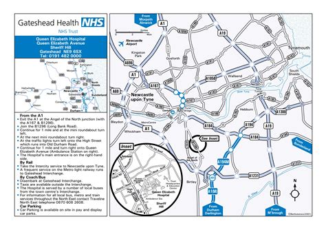 Queen Elizabeth Hospital Map