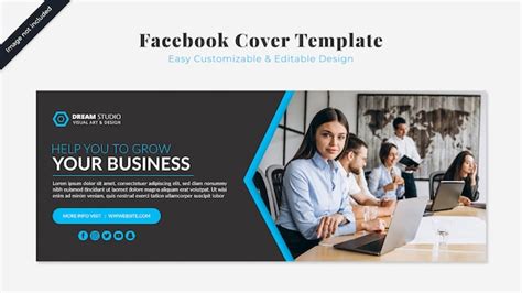 Free PSD | Facebook cover business template