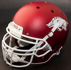 ARKANSAS RAZORBACKS Football Helmet | eBay