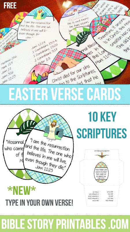 Easter Bible Verse Printables - The Crafty Classroom