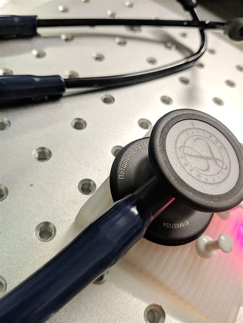 Littmann Cardiology IV 6168 stethoscope with name engraving