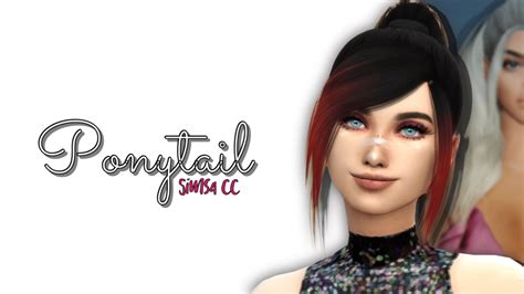 Sims 4 Ponytail CC To Try Now — SNOOTYSIMS