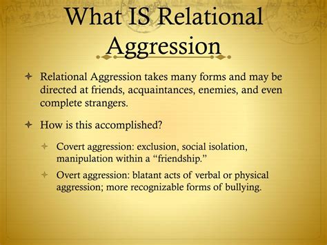 PPT - Relational Aggression PowerPoint Presentation, free download - ID ...