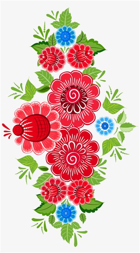 Royalty Free Download Flower Ornament Art Floral Design - Mexican ...