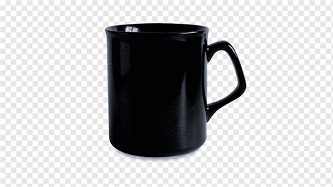 Mug Coffee cup Ceramic Teacup, mug coffee, glass, teacup, black png | PNGWing