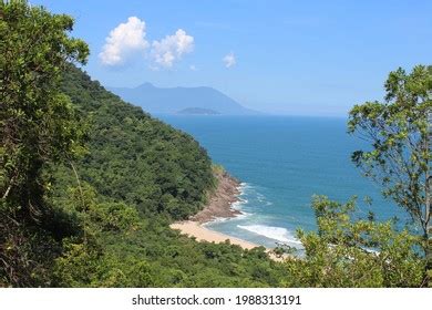 Brazilian Beach Serra Do Mar Mountain Stock Photo 1988313191 | Shutterstock