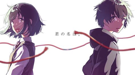 Your Name: Taki and Mitsuha HD Wallpaper