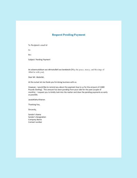 Reminder Letter - 29+ Examples, Format, PDF