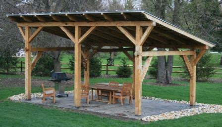 timber frame lean-to patio cover | Timber frame pergola, Pergola ...