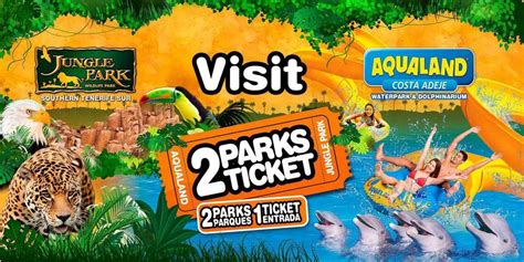 2 Park Ticket Aqualand and Jungle Park - Tenerife-Direct.com