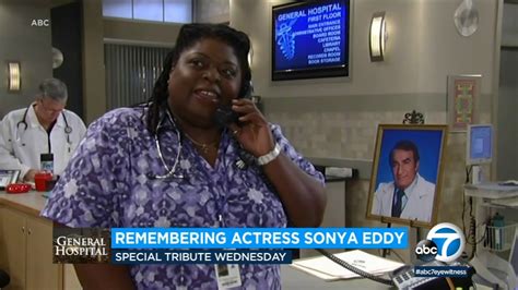 Stars of ABC's 'General Hospital' pay tribute to beloved actress Sonya ...