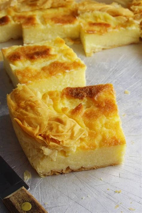 GREEK MILK PIE - GALATOPITA - 30 days of Greek food