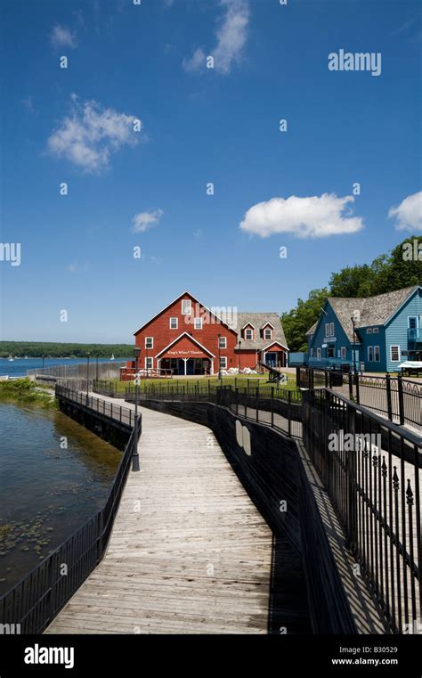 The King's Wharf Theatre at Penetanguishene, Ontario, Canada Stock Photo - Alamy