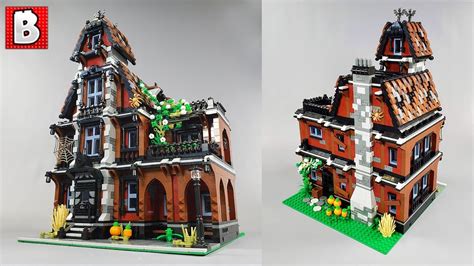 Haunted House LEGO Custom Modular Building - YouTube