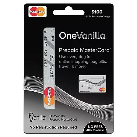 One Vanilla MasterCard GiftCard - $100 - Sam's Club