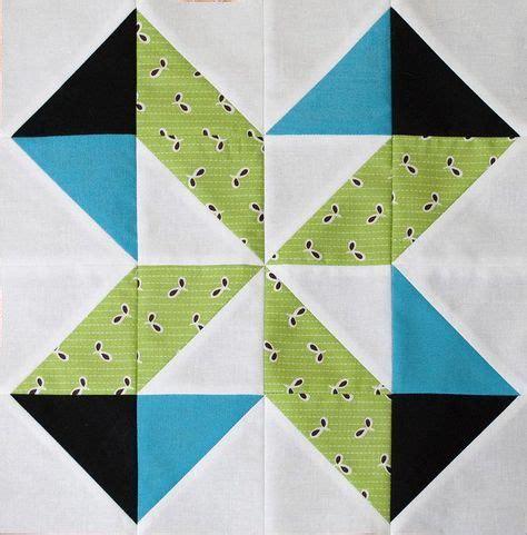 26 Free 12-Inch Quilt Block Patterns | Quilt block tutorial, Quilt patterns, Triangle quilt