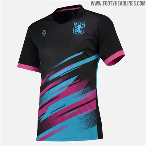 Modern Aston Villa 18-19 Pre-Match & Training Jerseys Released - Footy ...