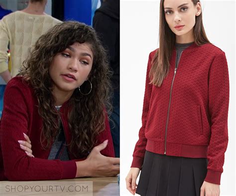 K.C. Undercover: Season 3 Episode 23 K.C.'s Red Bomber Jacket | Shop Your TV