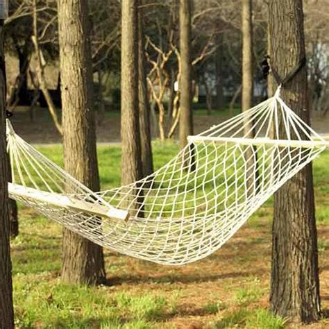 Premium Portable Rope Backyard Hanging Hammock Swing Bed– Zincera