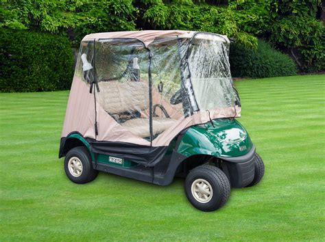 Golf Cart Cover Enclosure Protector for 2-Seater by Trademark ...