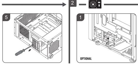 COOLER MASTER CMP 320L Mini-Tower Negro M-ATX PC Case Installation Guide
