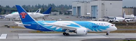 PHOTOS: A China Southern Boeing 787 With Special Livery Has First Flight - AirlineReporter ...