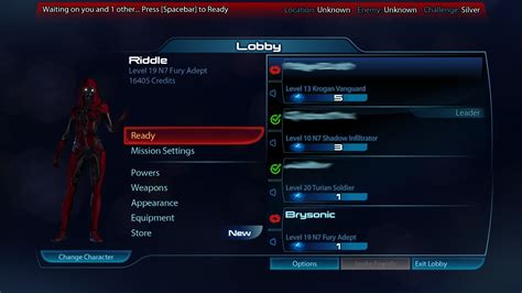 mass effect 3 - What do the new blue and orange symbols mean in the multiplayer lobby? - Arqade