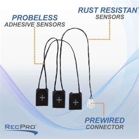 RV Water Tank Adhesive Sensors - RecPro