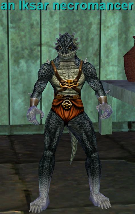 an iksar necromancer :: Bestiary :: EverQuest :: ZAM