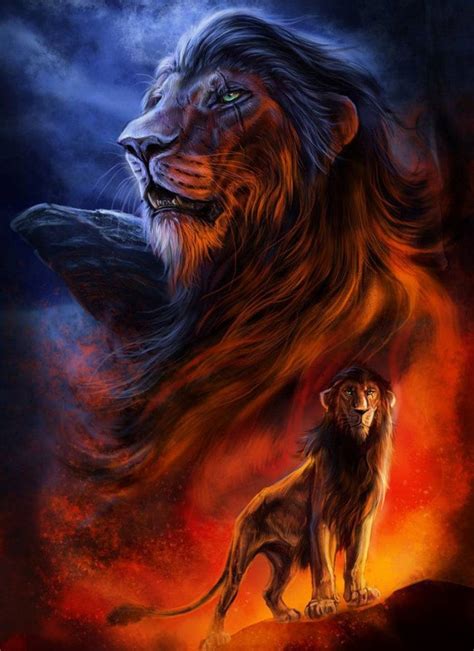 Wallpaper Scar Lion King