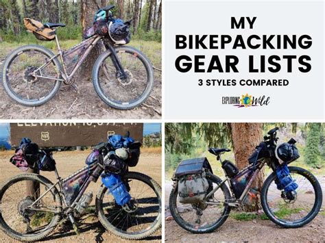 My Bikepacking Gear List System, from Ultralight to Ultra Prepared ...