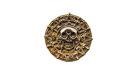 Cursed Aztec Gold Coin - Pirates of the Caribbean: Curse of the Black Pearl at PROPside.com