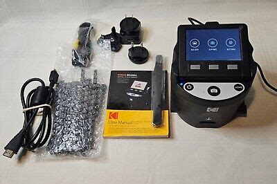 Kodak Scanza Digital Film Scanner - Power Cable & Accessories (Manual ...