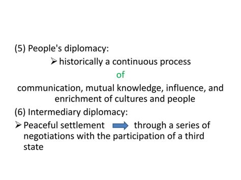 Types of diplomacy