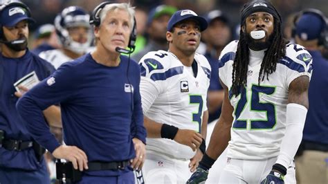 Richard Sherman hinted he’d talk about Russell Wilson vs. Geno Smith