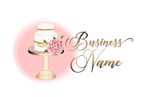 Premade cake logo Custom logo design bakery logo sweets | Etsy