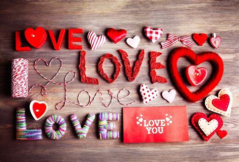 Amazon.com : Laeacco 10x8ft Handmade Woolen Love Letters Heart Decorations Rustic Wood Plank ...
