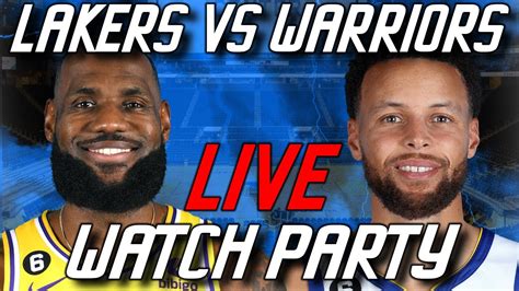 Lakers vs Warriors Live Stream Watch Party | NBA Playoffs | Slightly ...