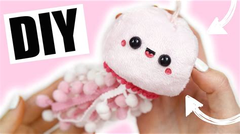 DIY kawaii jellyfish plush - YouTube