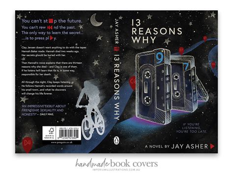 '13 Reasons Why' Book Cover Design by Alanna Rance on Dribbble