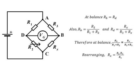 Wheatstone Bridge Equivalent Resistance