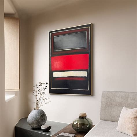 15 Decor Ideas with Black, White and Red Paintings – Trend Gallery Art ...