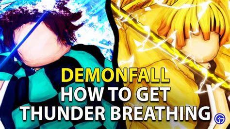 Demonfall Thunder Breathing: How To Get Breathing Skill