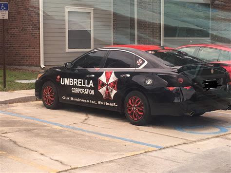 Saw this today. | Umbrella, Umbrella corporation, Resident evil